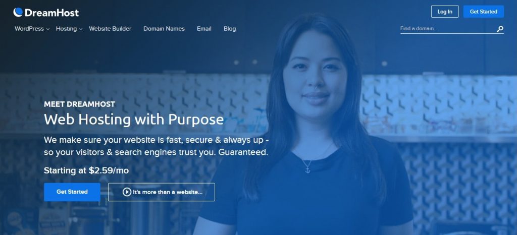 DreamHost Web Shared Hosting Review