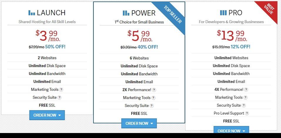 Inmotion Hosting Plans